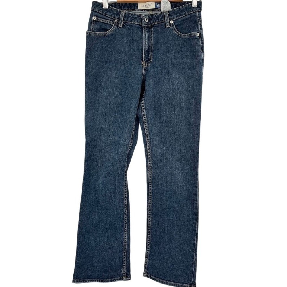 Vintage‎ Gap Women's Size 10 Boot Cut Dark Rinse Wash Blue Jeans Made in USA